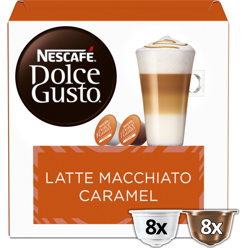 Nescafé Dolce Gusto Macchiato caramel capsules