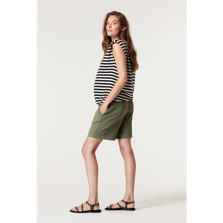 SUPERMOM Umstandsshorts Sweat Vetiver