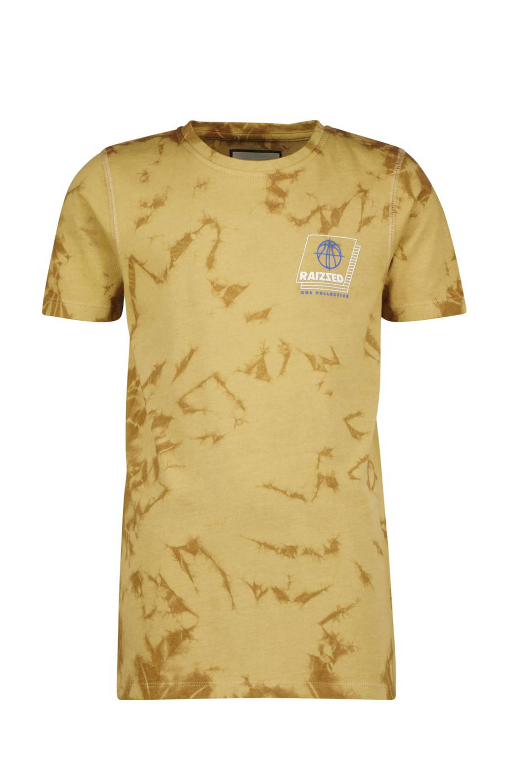 Raizzed T-shirt met logo bruin
