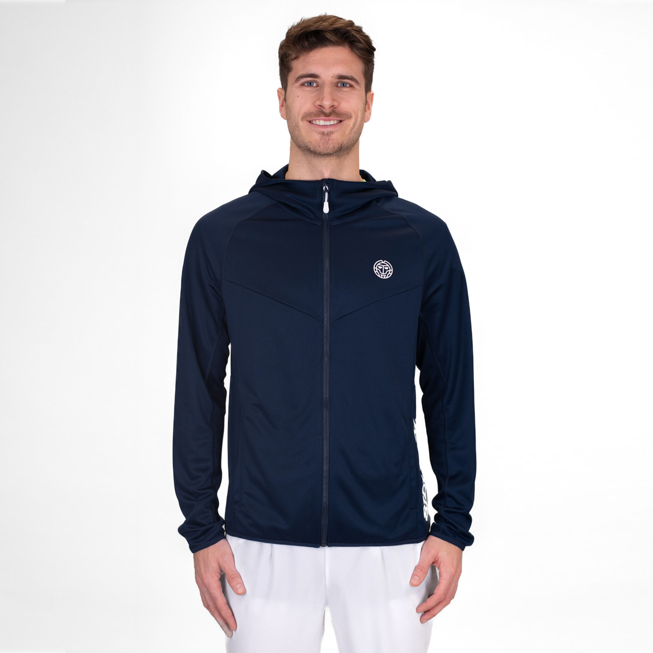BIDI BADU Crew Hood Veste De Survêtement Hommes - Bleu Foncé