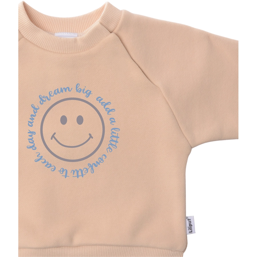 Liliput Sweatshirt Smiley beige