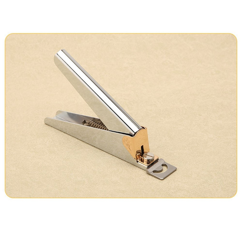 Edelstahl Nagelknipser Tip Cutter Kunstnägel Schneider - Bunt