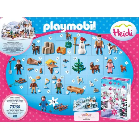 PLAYMOBIL® 70260 - Adventskalender Heidis Winterwelt