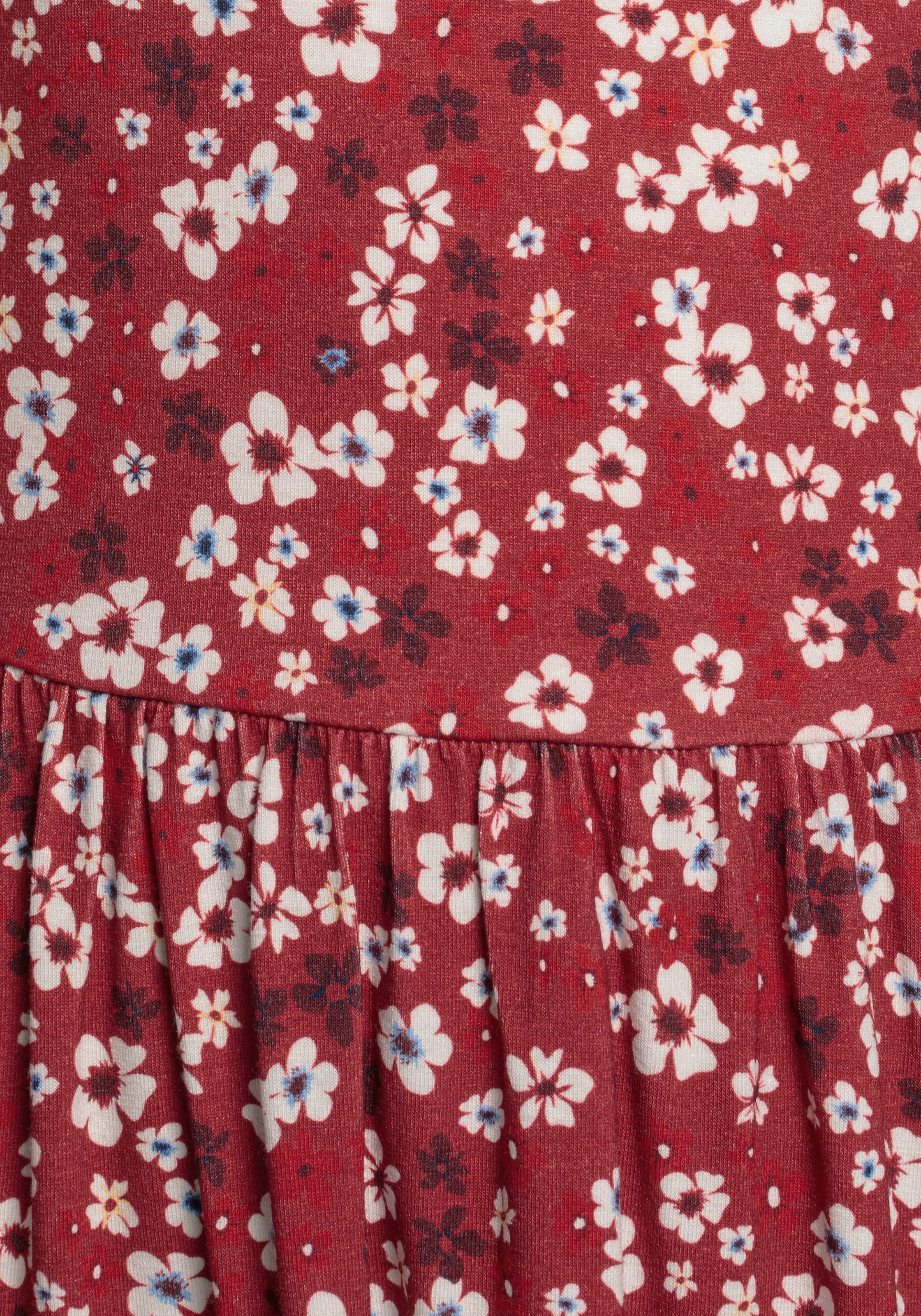 DELMAO Jerseykleid »Viskose-Kleid für Mädchen,« festliche Anlässe,  kniefreie Länge,  modisch