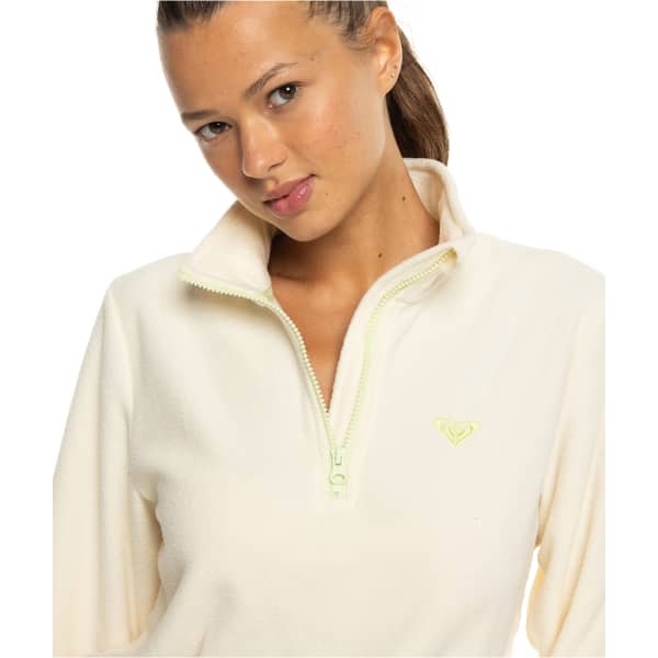 Sweat polaire ROXY WAVES OF WARMTH HZ BUTTERCREAM