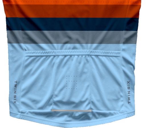 THE SOLOIST Herren-Kurzarmtrikot  orangeblue  3XL