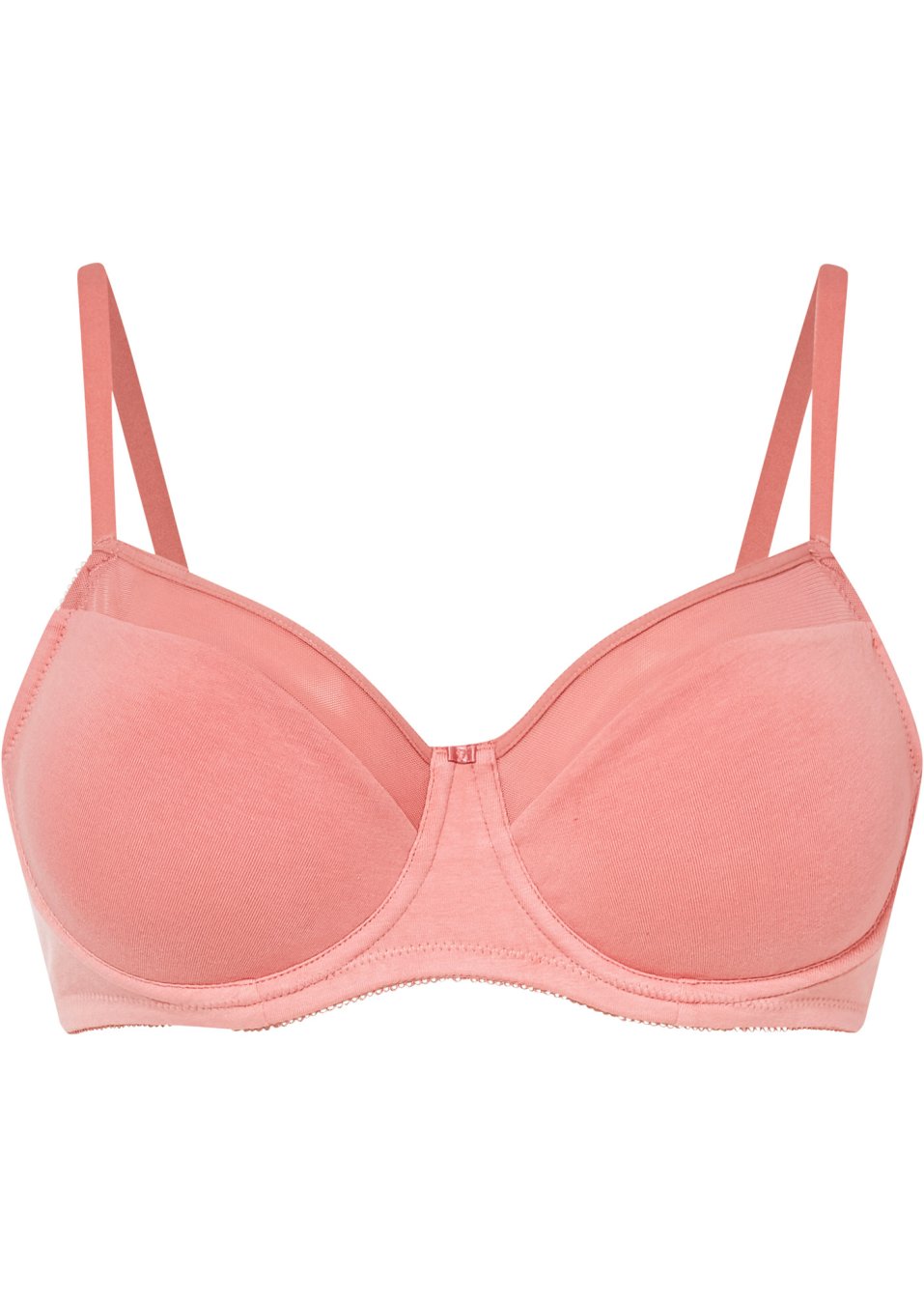 Soutien-gorge non rembourré avec armatures et coton