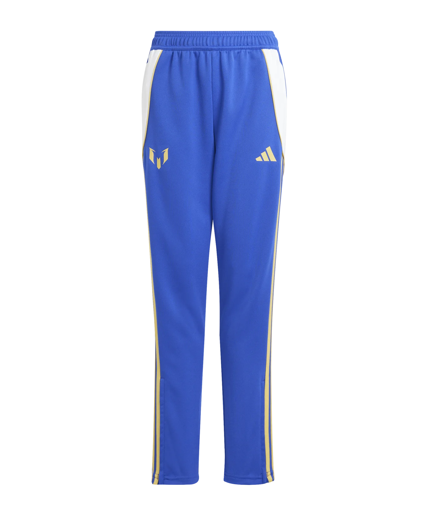adidas Messi Trainingshose Kids Blau Weiss