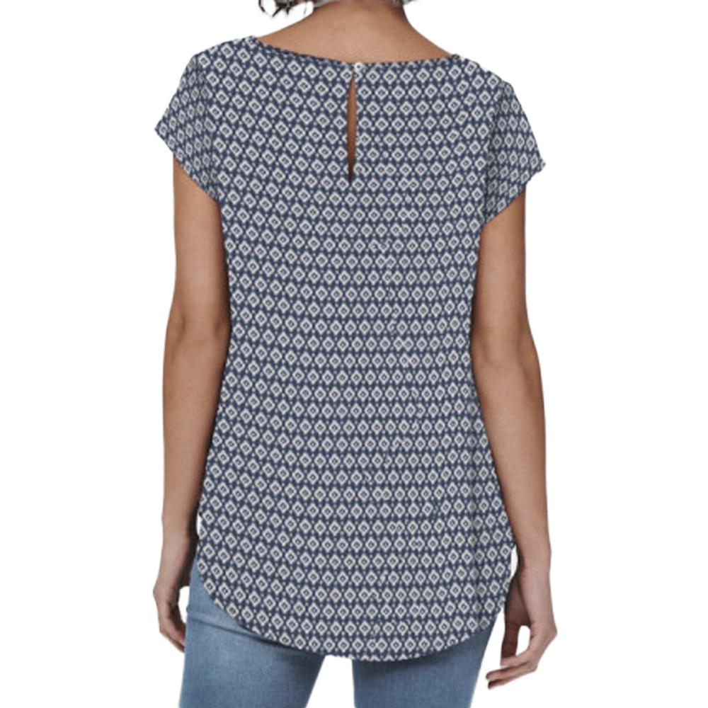 Only Top Bleu imprimé Femme Only Nova