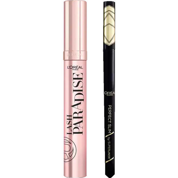 Lash Paradise Intense Black & Super Liner Perfect Slim Black Vorteilsset