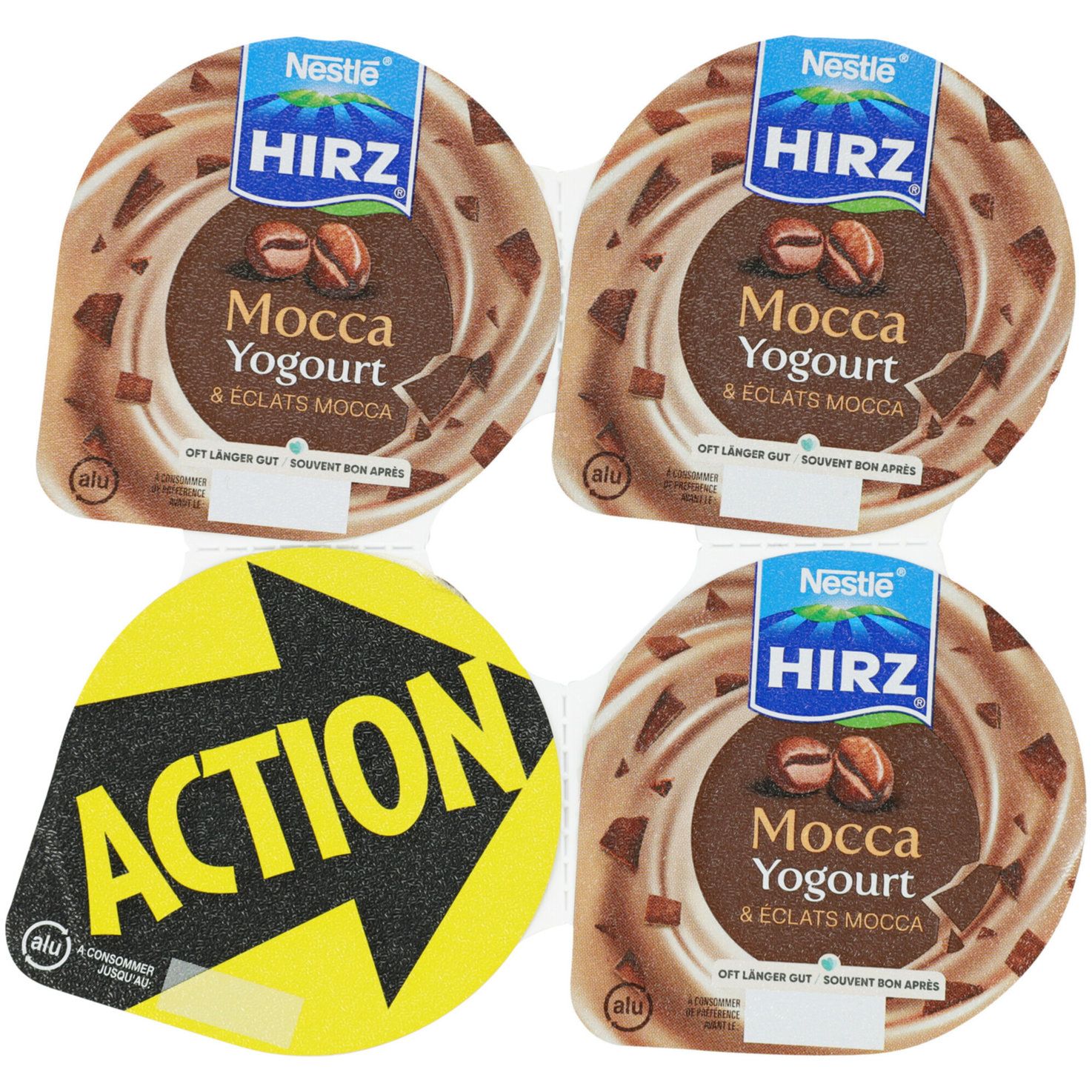 Hirz Joghurt Mocca 4x180g