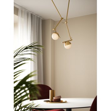 Nordlux Nordlux wandlamp Contina brons