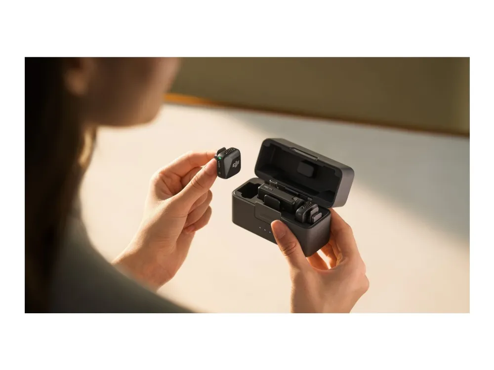 DJI Mic Mini - Mikrofonsystem - USB - sort