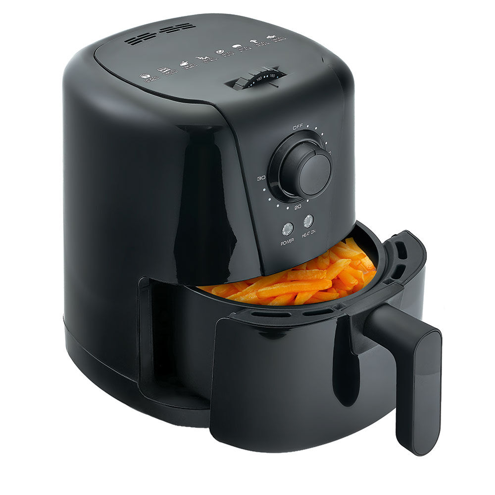 Friteuse sans huile mini noir
