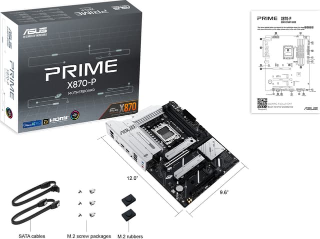 ASUS PRIME X870-P WIFI motherboard