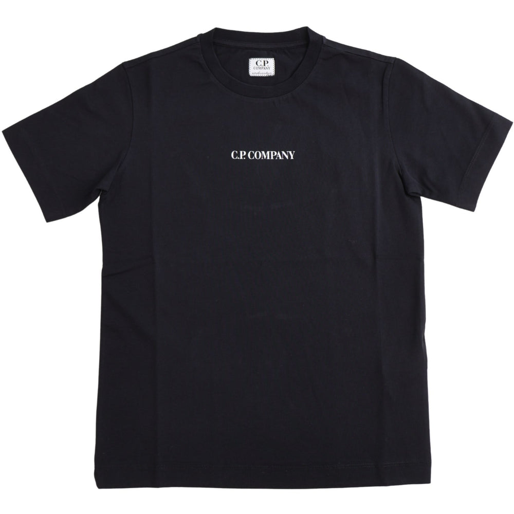 Køb C.P. Company Black T-Shirt Kort Sleeve