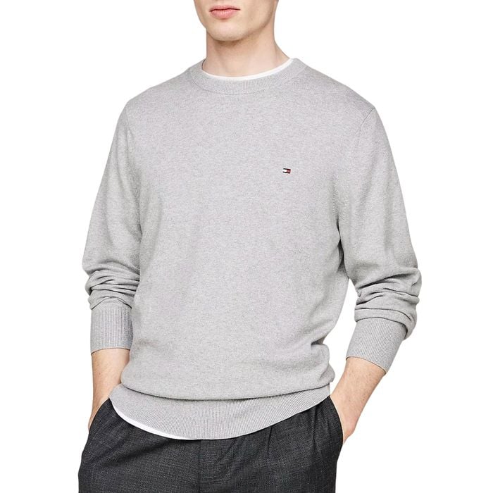 Tommy Hilfiger Pima Cotton Cashmere Sweater Heren