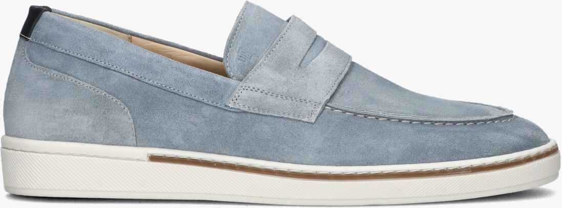 blauwe van bommel loafers sbm-40041