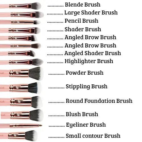 Pink & Rose Gold 14 pcs. Starter Set
