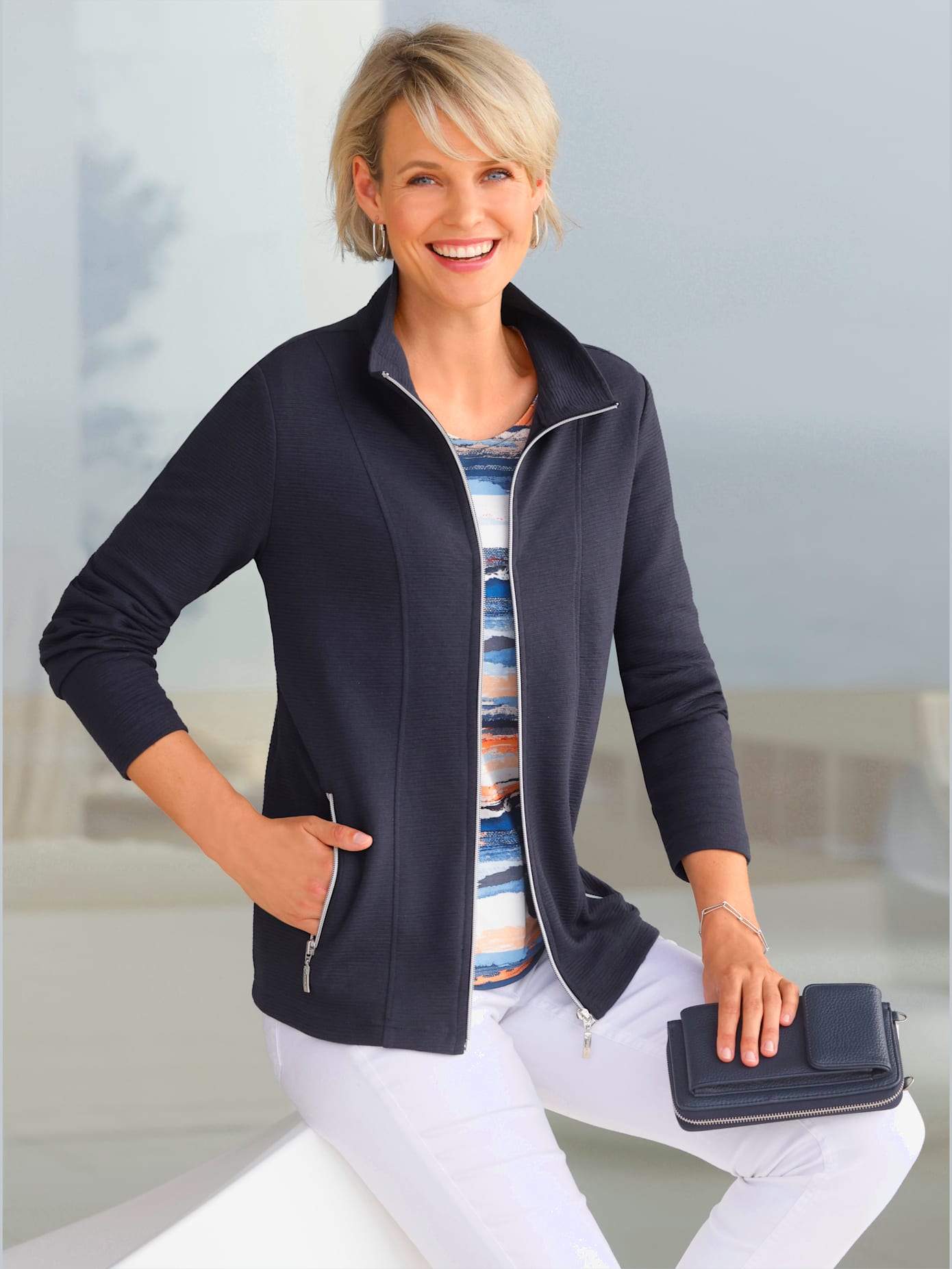 Veste légère pur coton