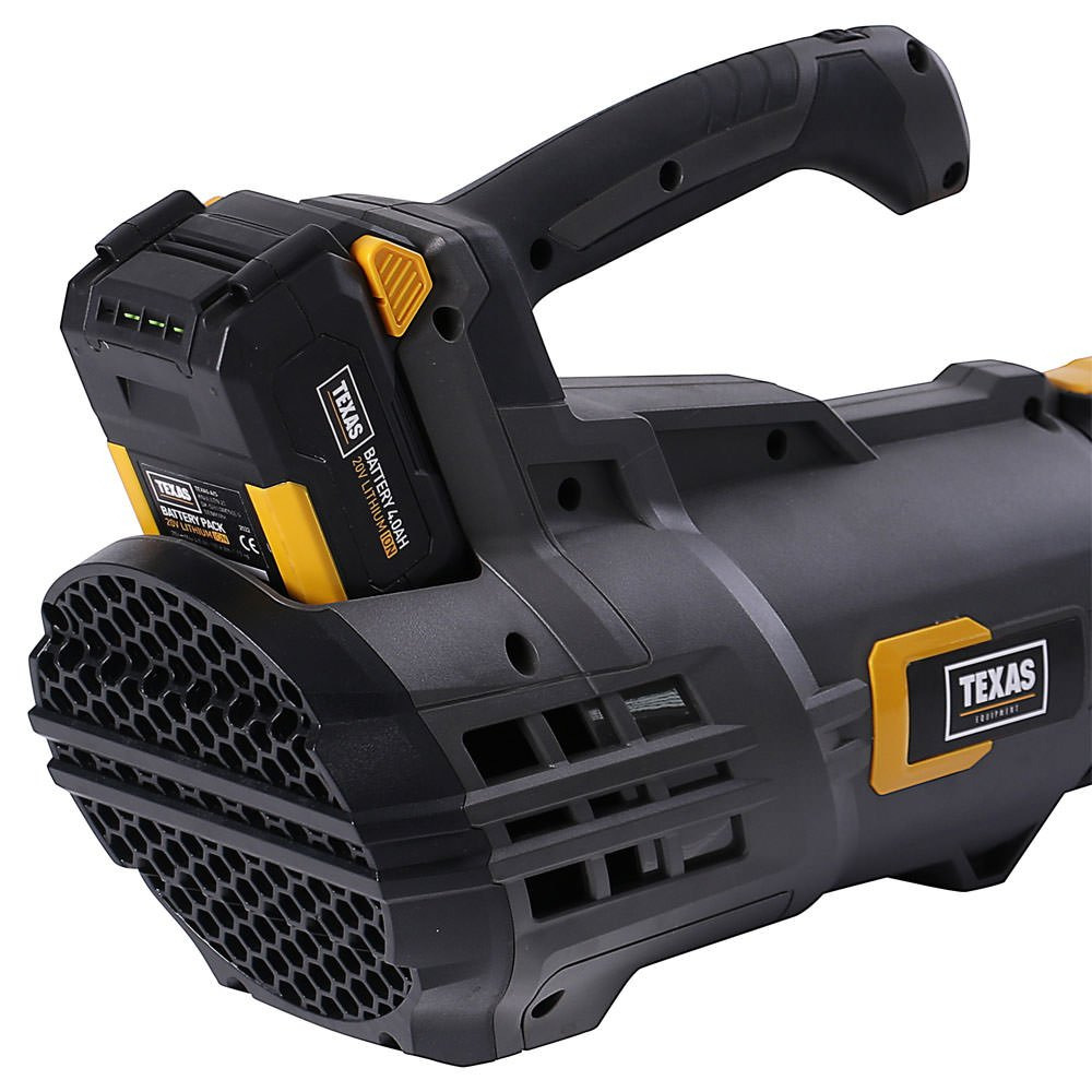 Pack souffleur de feuilles 150km/h batterie 20v 4ah chargeur texas lbx2000