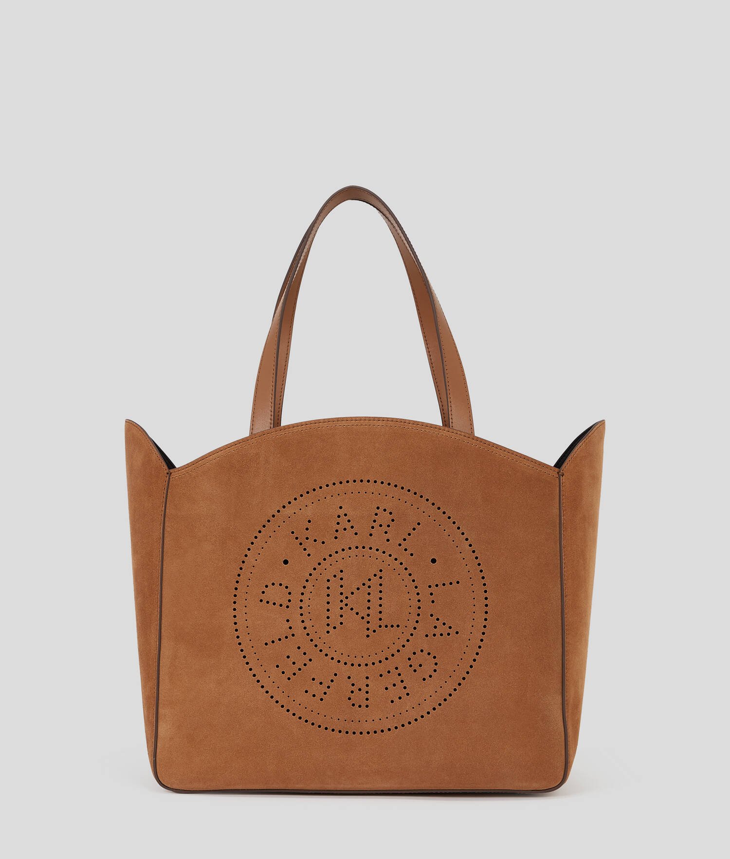 SAC CABAS EN DAIM K/CIRCLE - Terra