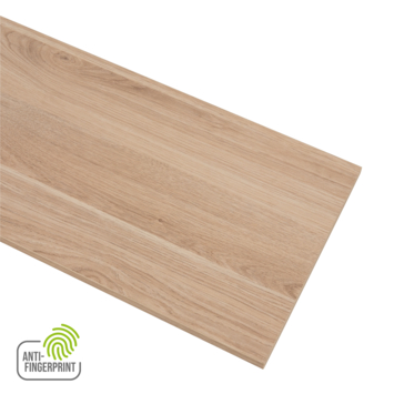 Meubelpaneel gebleekt eiken ABS fingerprint proof 240x30 cm 18 mm