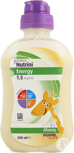 Nutricia Nutrini Energy Alimentation Complète Par Sonde Bouteille 500ml