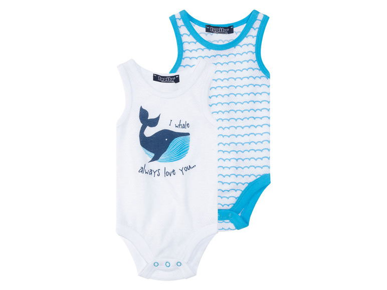 2 baby rompers