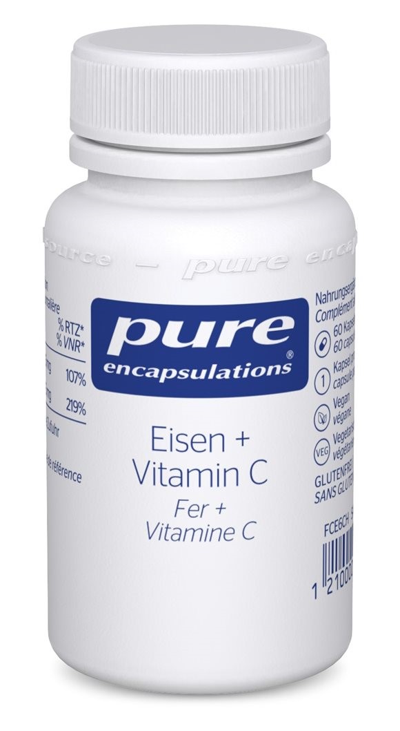 PURE Eisen C<br>60 Stück, Dose, Kapsel