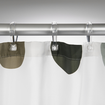 Sealskin Douchegordijn Twister Taupe 180x200 cm