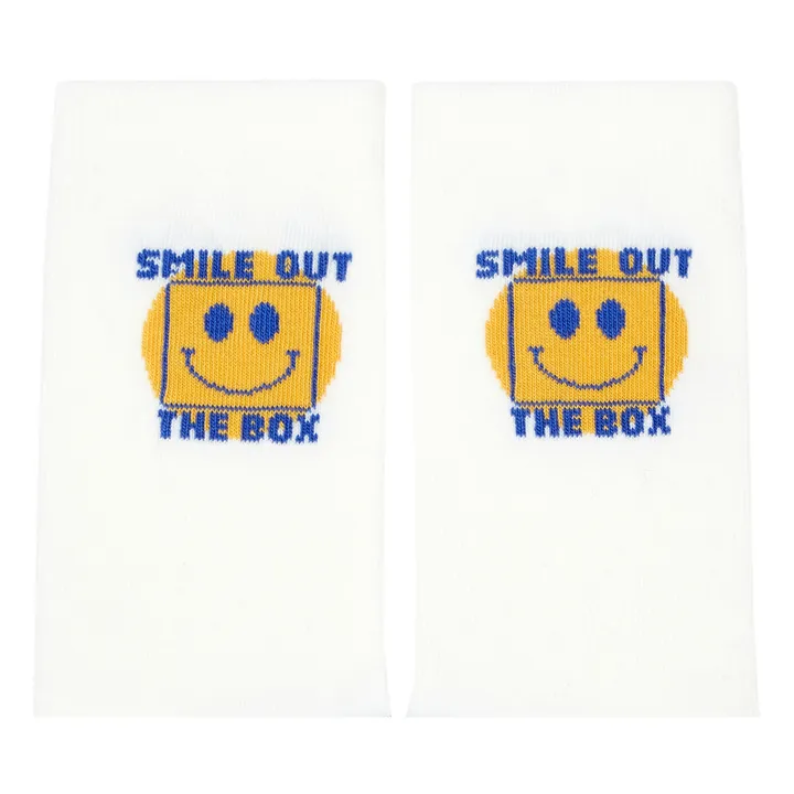 Hundred Pieces Chaussettes Smile Out | Blanc