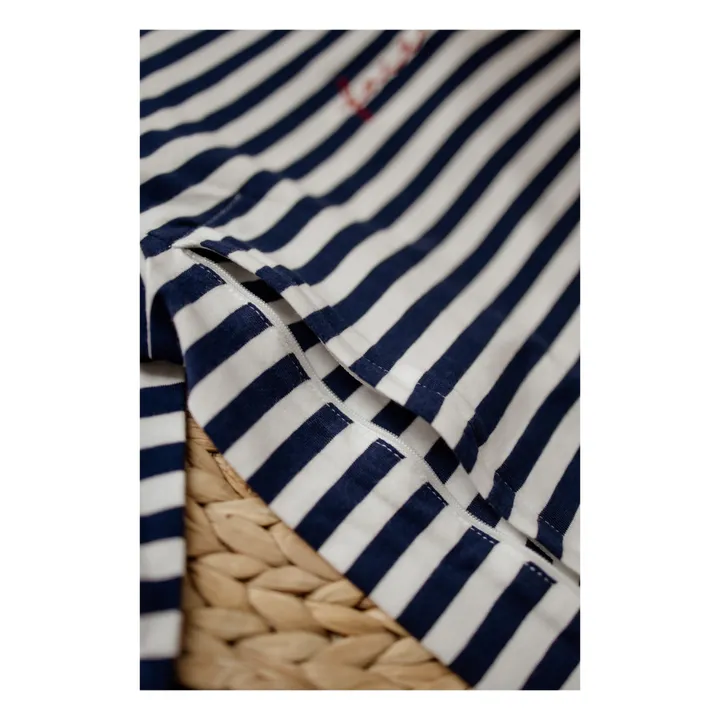Tajinebanane T-Shirt d'allaitement Face à la mère | Bleu marine