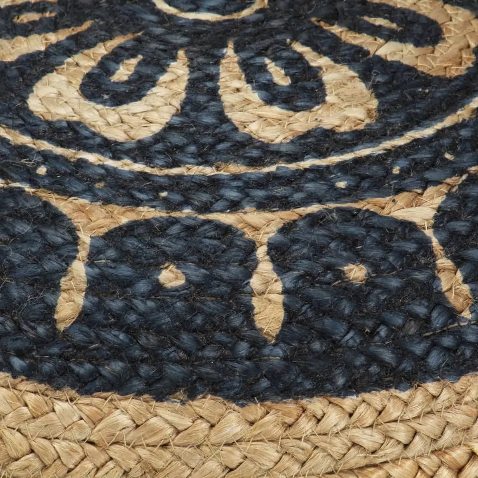 vidaXL - Poef - Bruin - Jute