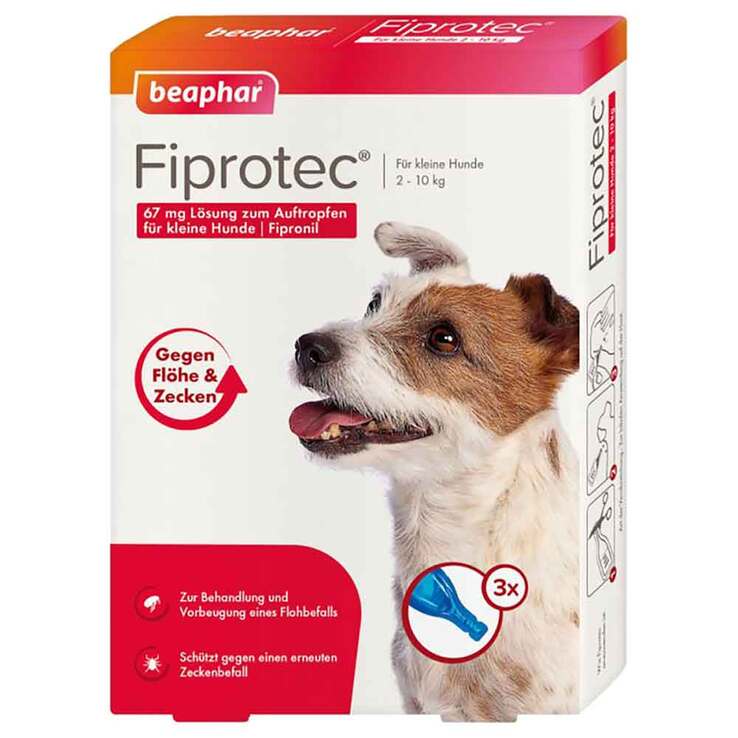 Fiprotec 67 mg Lösung z.Auftr.für kleine Hunde, 3X0.67 ml