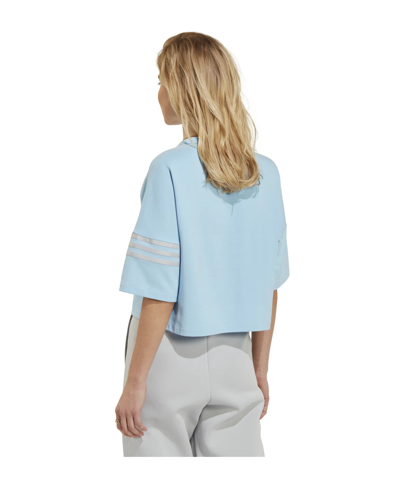 adidas T-Shirt Damen Blau