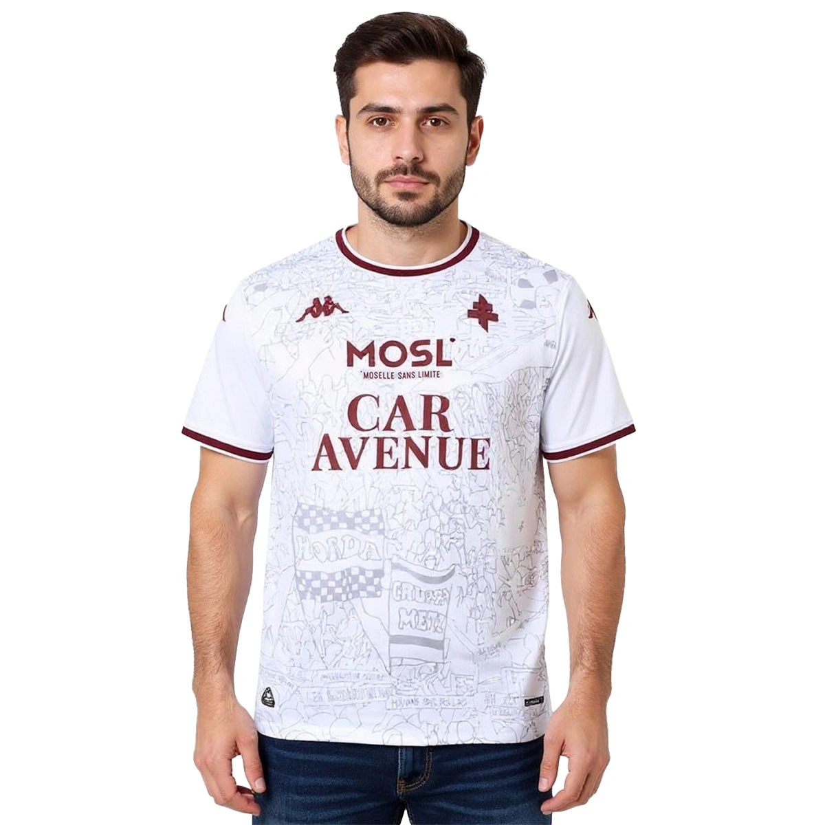 Camisola Kappa FC Metz Segundo Equipamento 2025-2026