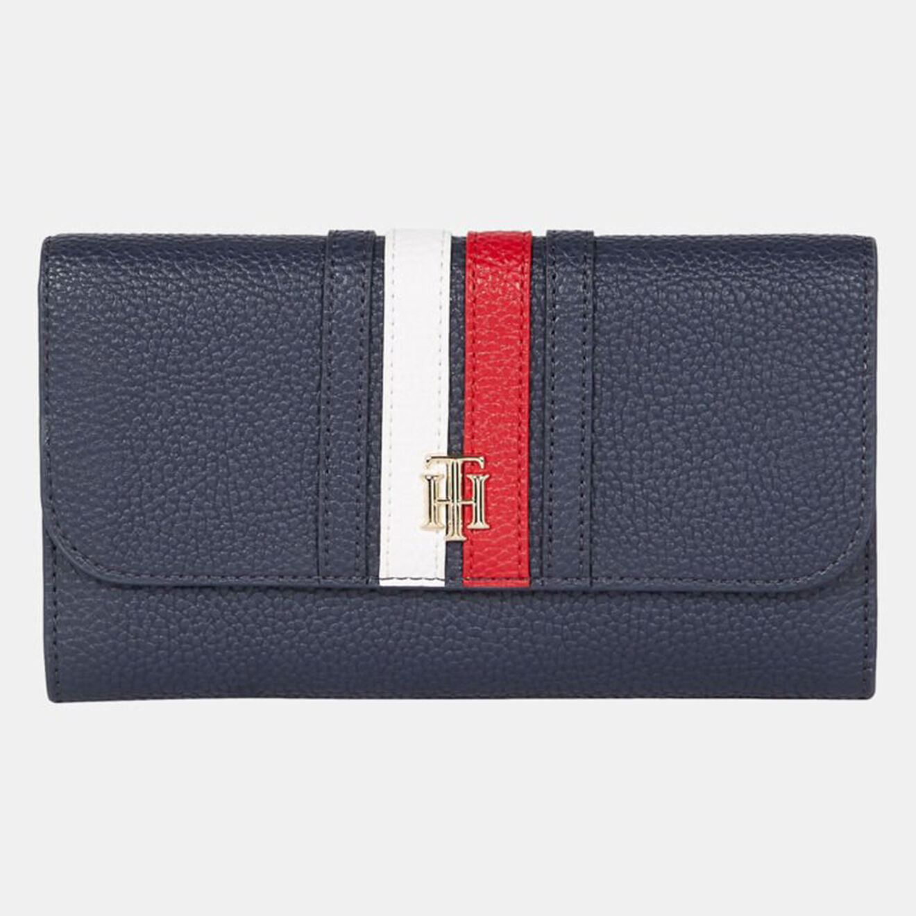 Tommy Hilfiger Portefeuille Element bleu marine - 19x12 cm