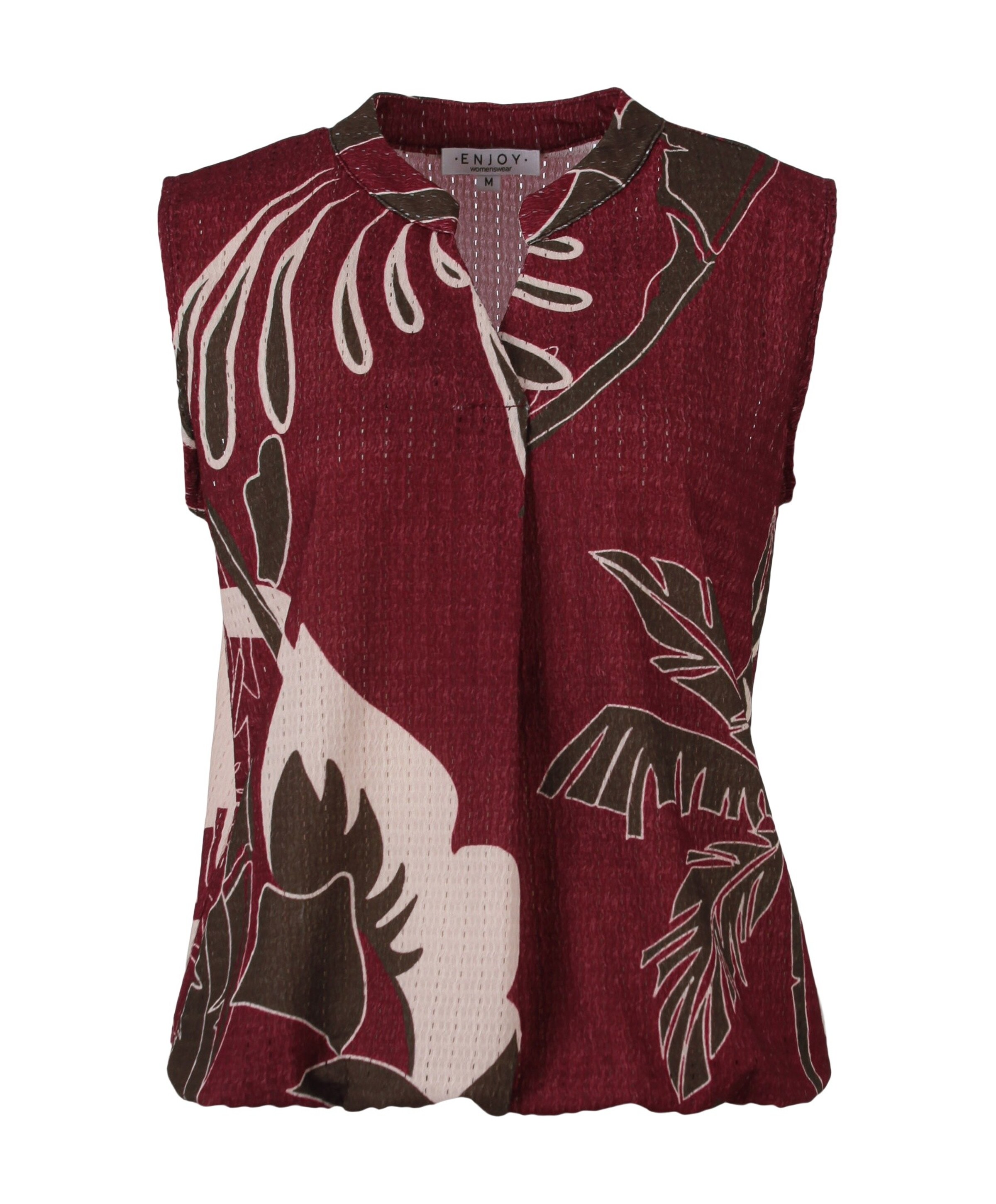 Enjoy Dames top bordeaux