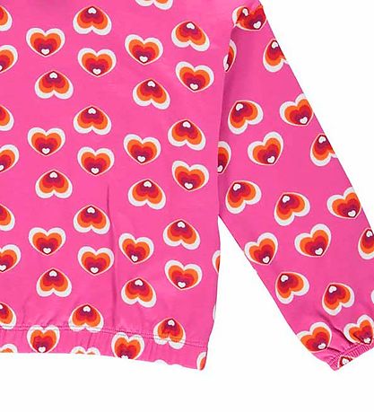 Freds World Sweatshirt - Heart - Fuchsia