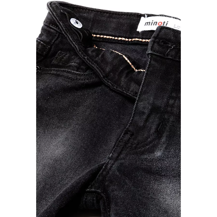 MINOTI Jeansshorts Schwarz denim