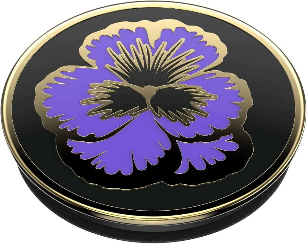 PopGrip Basic Finger Griff Halterung für Smartphones / Tablets (805393) - Flowering Iris
