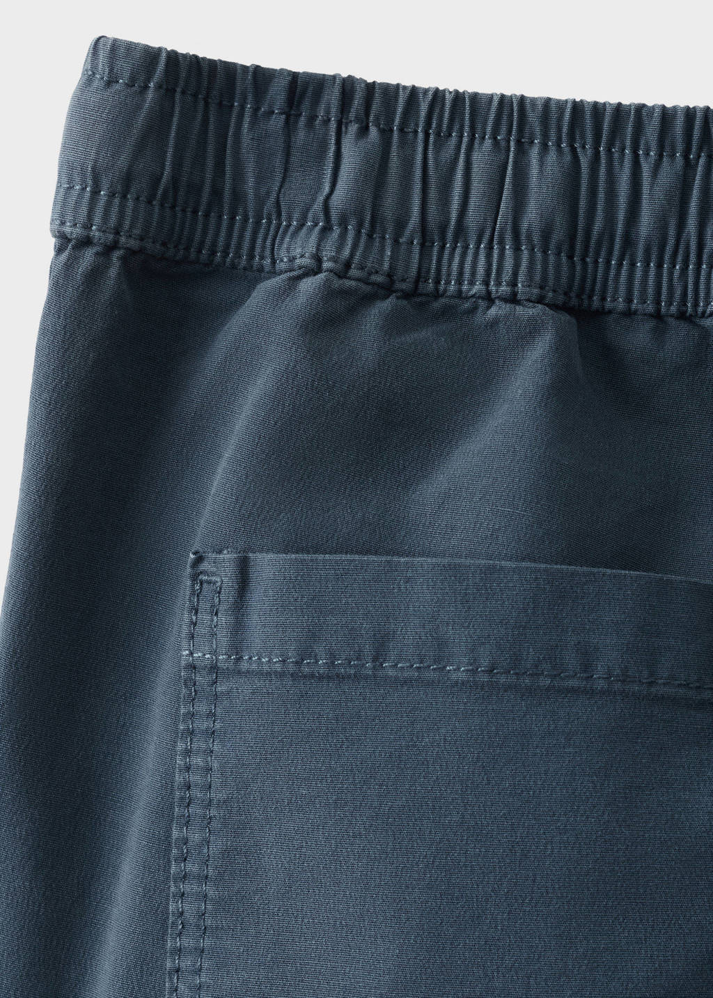 Mango Kids regular casual broek donkerblauw