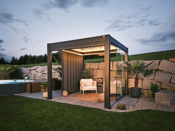 Biohort Pergola 3 x 3 einfarbig, ca.