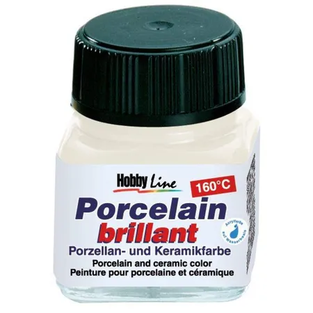 KREUL Glass & Porcelain Classic, cremeweiß, 20 ml