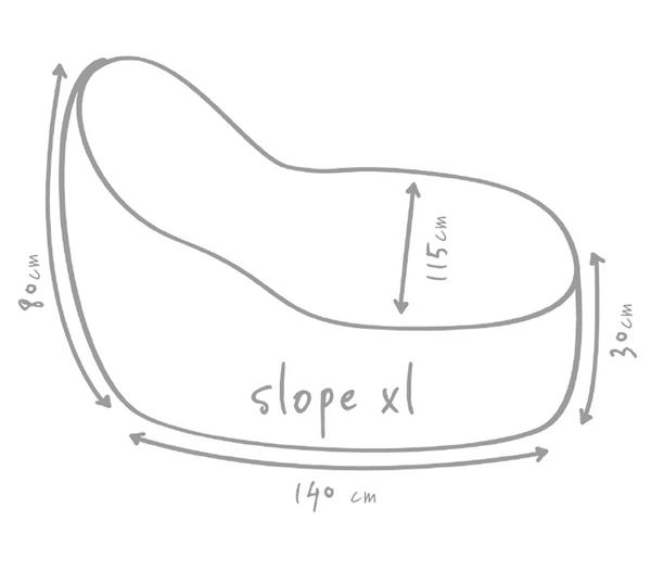 Outbag Outdoor-Sitzsack Slope XL Plus, ca.
