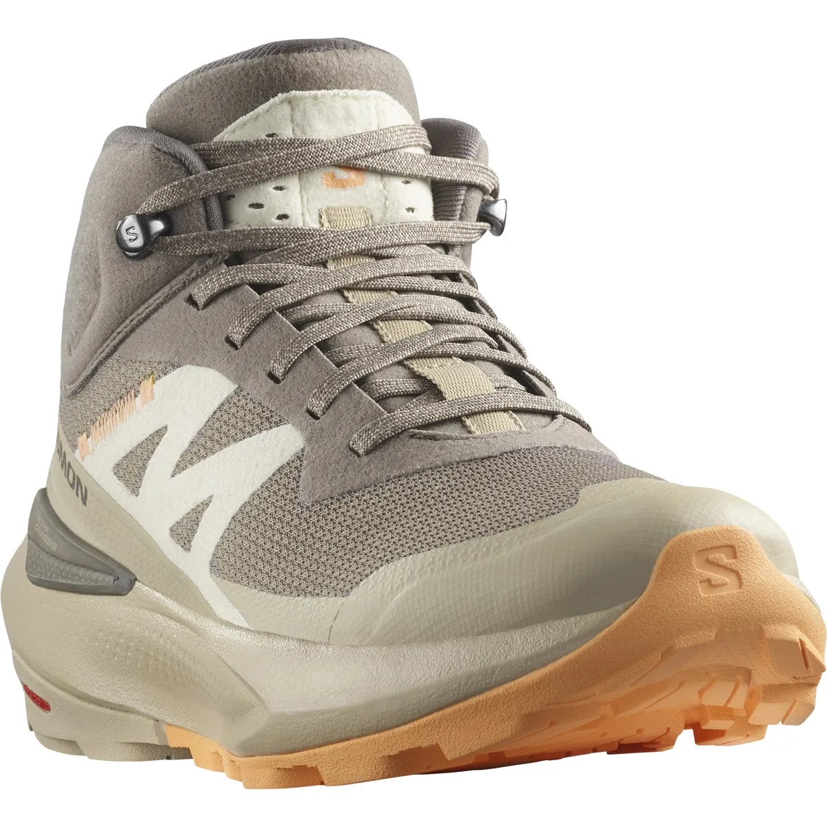 Salomon Elixir Activ Mid Gore-Tex Falcon/White Pepper/Papaya