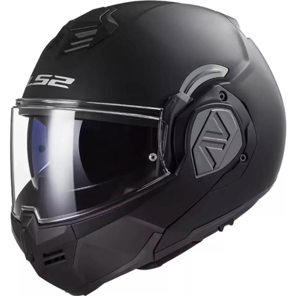 LS2 - Casque FF906 Advant Solid - intercom 4X intégré Noir Mat