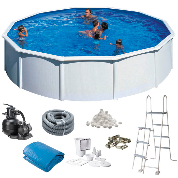 Stålpool 24944 liter - Swim & Fun