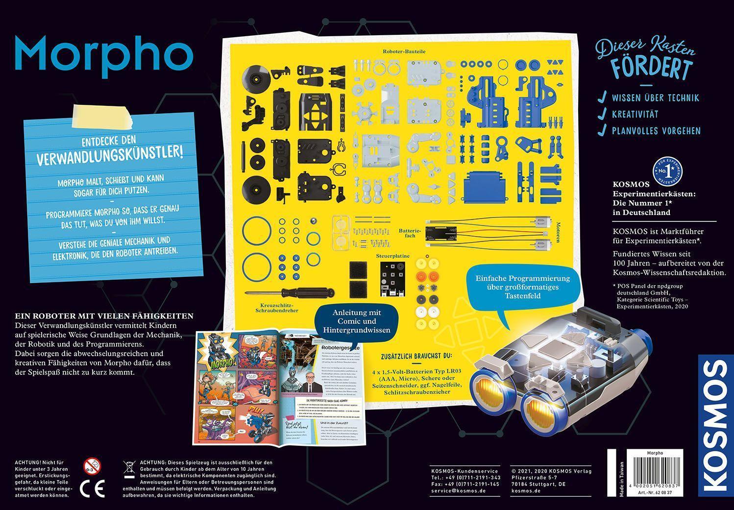 Morpho - Dein 3-in-1 Roboter
